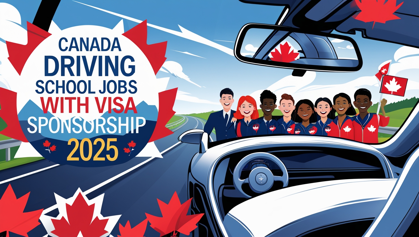 Canada Driving School Jobs With Visa Sponsorship 2025