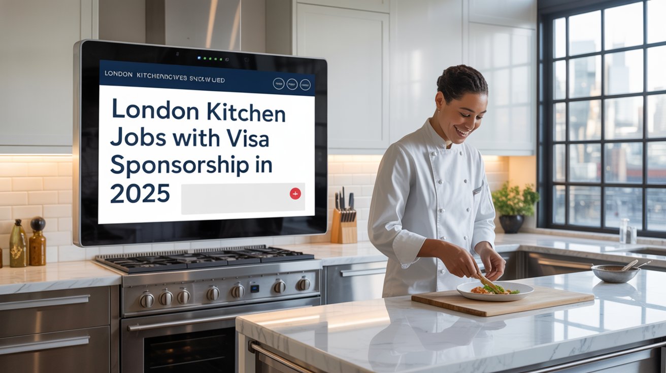 London kitchen Jobs with visa sponsorship in 2025