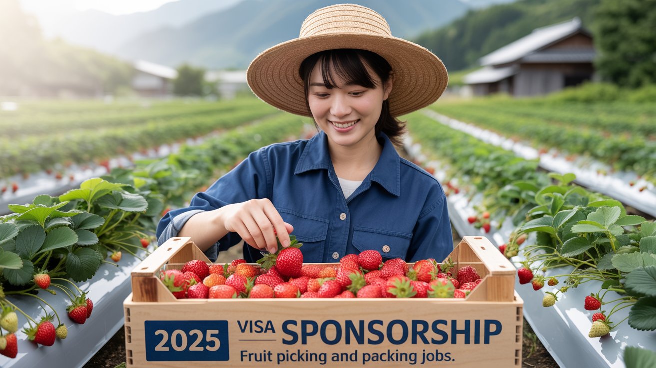 Fruit Picking and Packing Jobs in Japan with Visa Sponsorship 2025