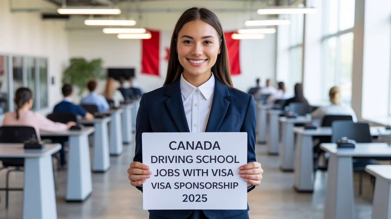 Canada Driving School Jobs With Visa Sponsorship 2025