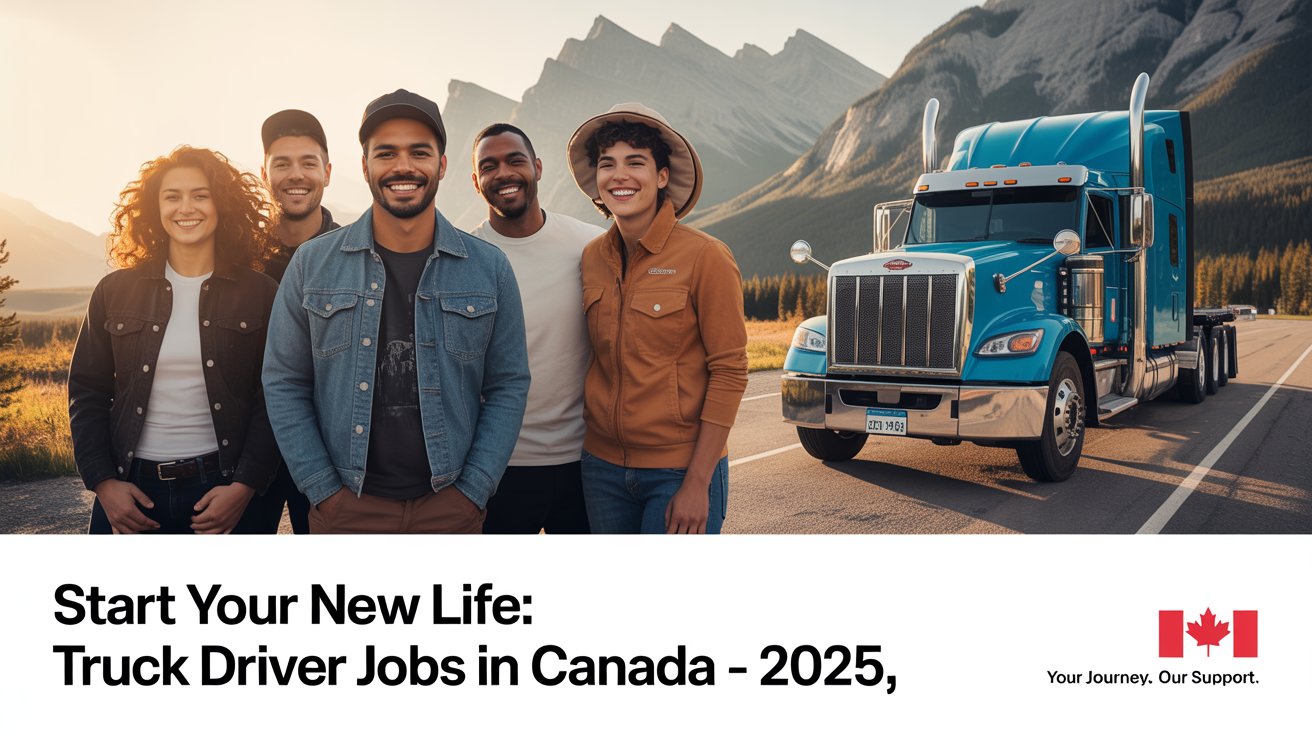 Truck Driver Jobs in Canada with Immigration Support
