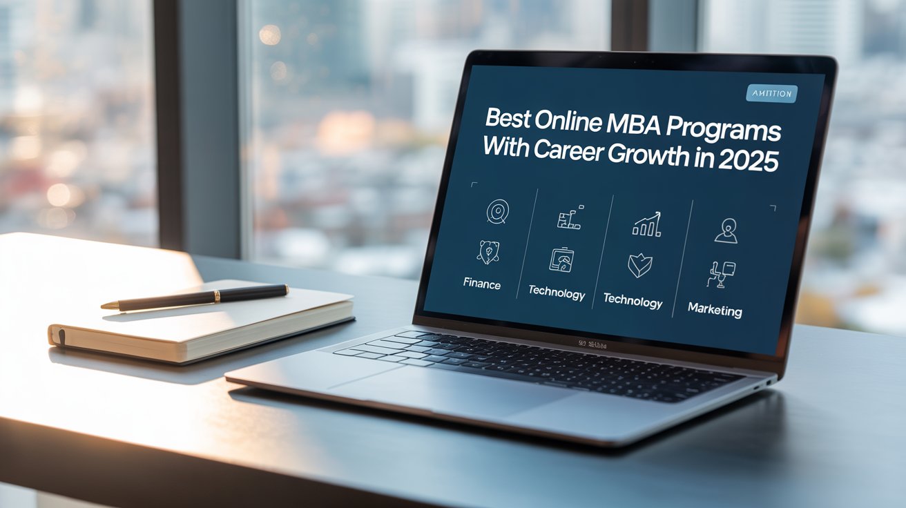 Best Online MBA Programs with Career Growth in 2025
