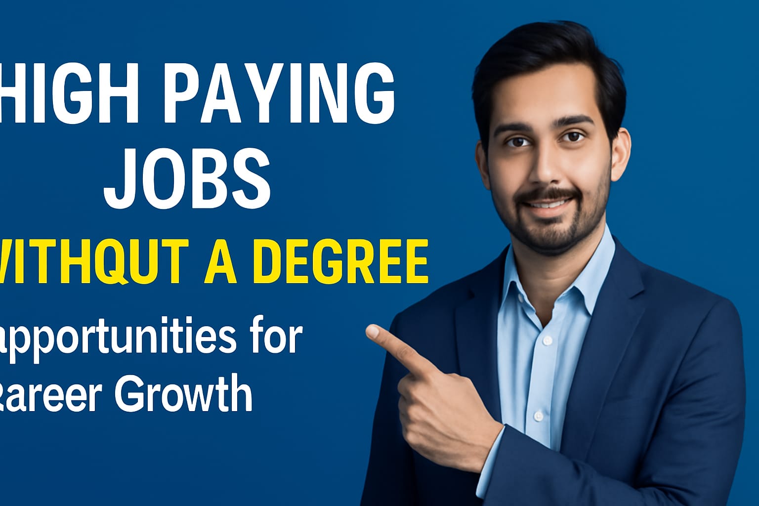 High Paying Jobs Without a Degree Opportunities for Career Growth