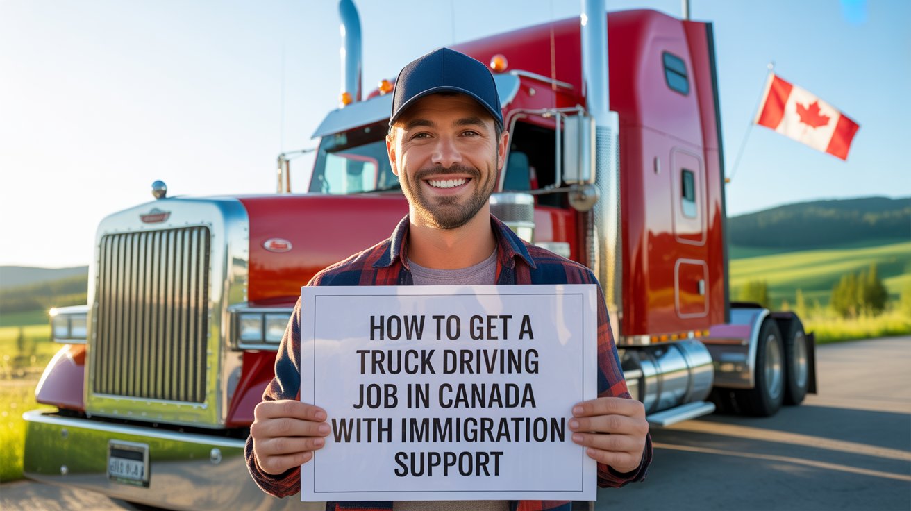 How to Get a Truck Driving Job in Canada with Immigration Support