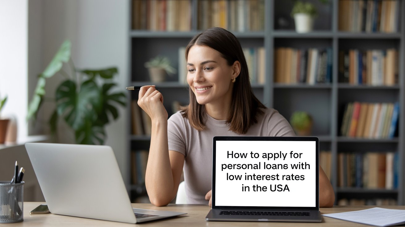 How to Apply for Personal Loans with Low Interest Rates in the USA